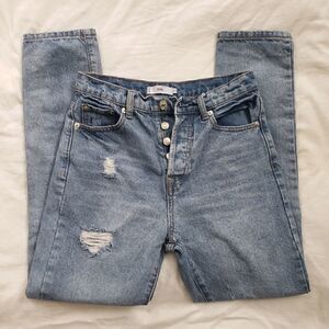 FINAL SALE Adika Jeans High Waist Button Fly S
